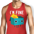 Dumpster is Fine Tank Top - Adult & Kids T-Shirts, Sweatshirts & Hoodies apparel design preview 1