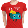 Dumpster is Fine Women's Apparel - Adult & Kids T-Shirts, Sweatshirts & Hoodies apparel design preview 1