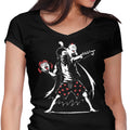 Dungeon Crawler Graffiti Women's V-Neck - Adult & Kids T-Shirts, Sweatshirts & Hoodies apparel design preview 1