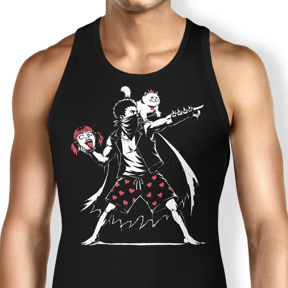 Dungeon Crawler Graffiti Tank Top - Adult & Kids T-Shirts, Sweatshirts & Hoodies apparel design preview 1