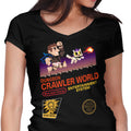 Dungeon Crawler World Women's V-Neck - Adult & Kids T-Shirts, Sweatshirts & Hoodies apparel design preview 1
