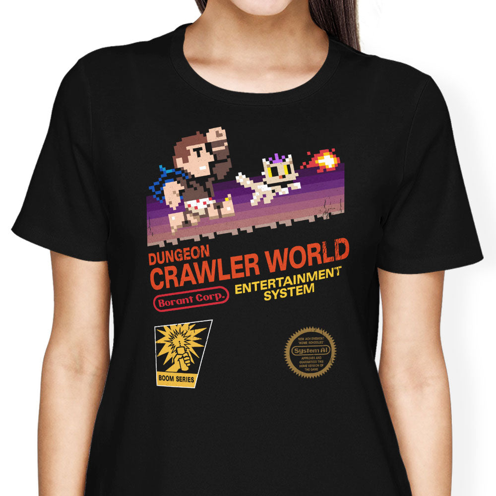 Dungeon Crawler World Women's Apparel - Adult & Kids T-Shirts, Sweatshirts & Hoodies apparel design preview 1