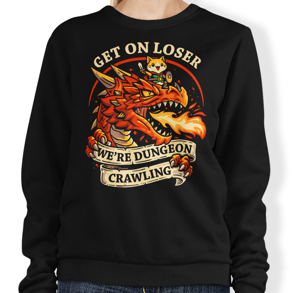 Dungeon Crawling Dragon - Adult & Kids T-Shirts, Sweatshirts & Hoodies apparel design preview 1
