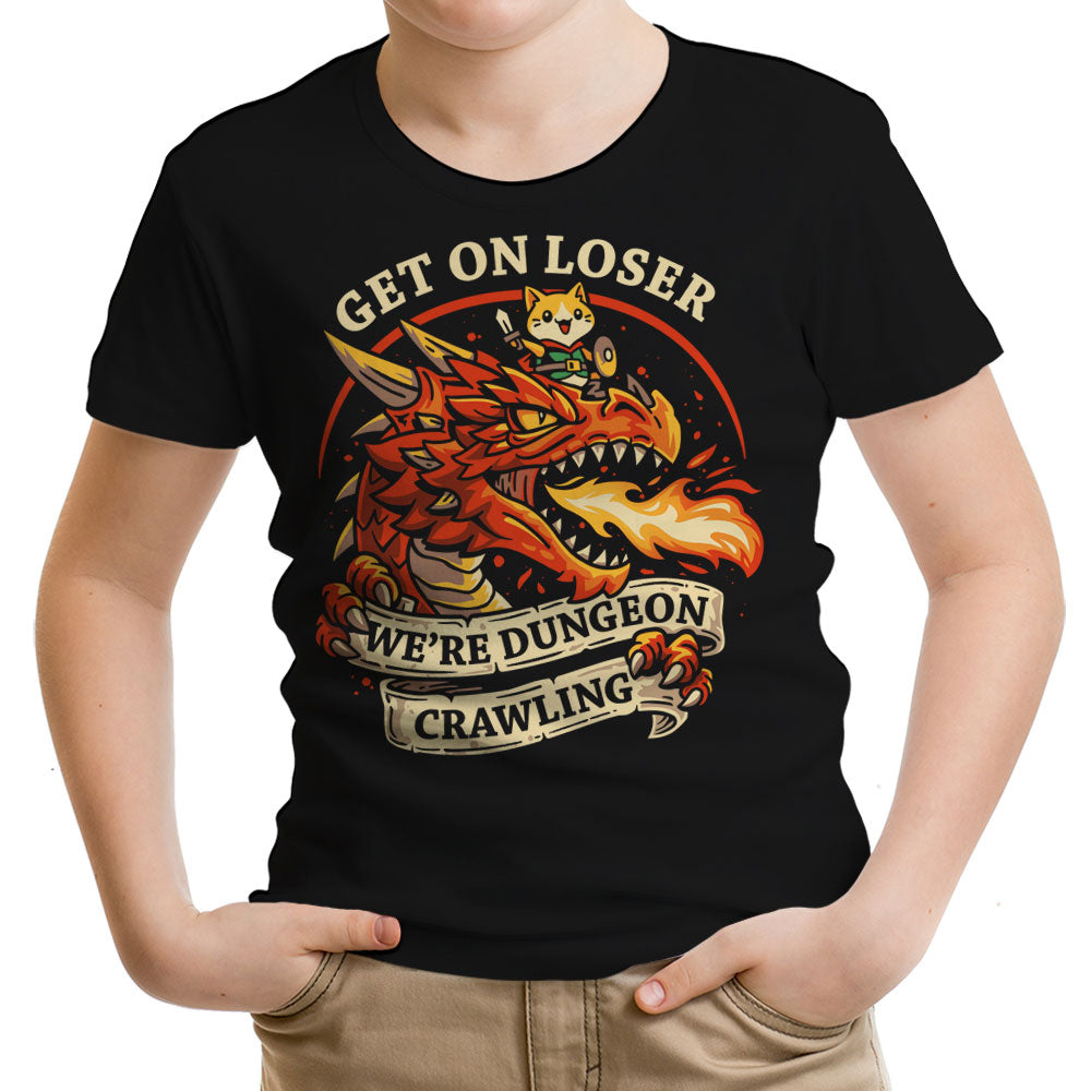 Dungeon Crawling Dragon Youth Apparel - Adult & Kids T-Shirts, Sweatshirts & Hoodies apparel design preview 1