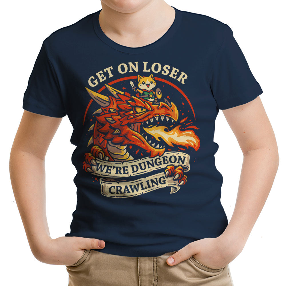 Dungeon Crawling Dragon Youth Apparel - Adult & Kids T-Shirts, Sweatshirts & Hoodies apparel design preview 2