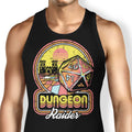 Dungeon Raider Tank Top - Adult & Kids T-Shirts, Sweatshirts & Hoodies apparel design preview 1