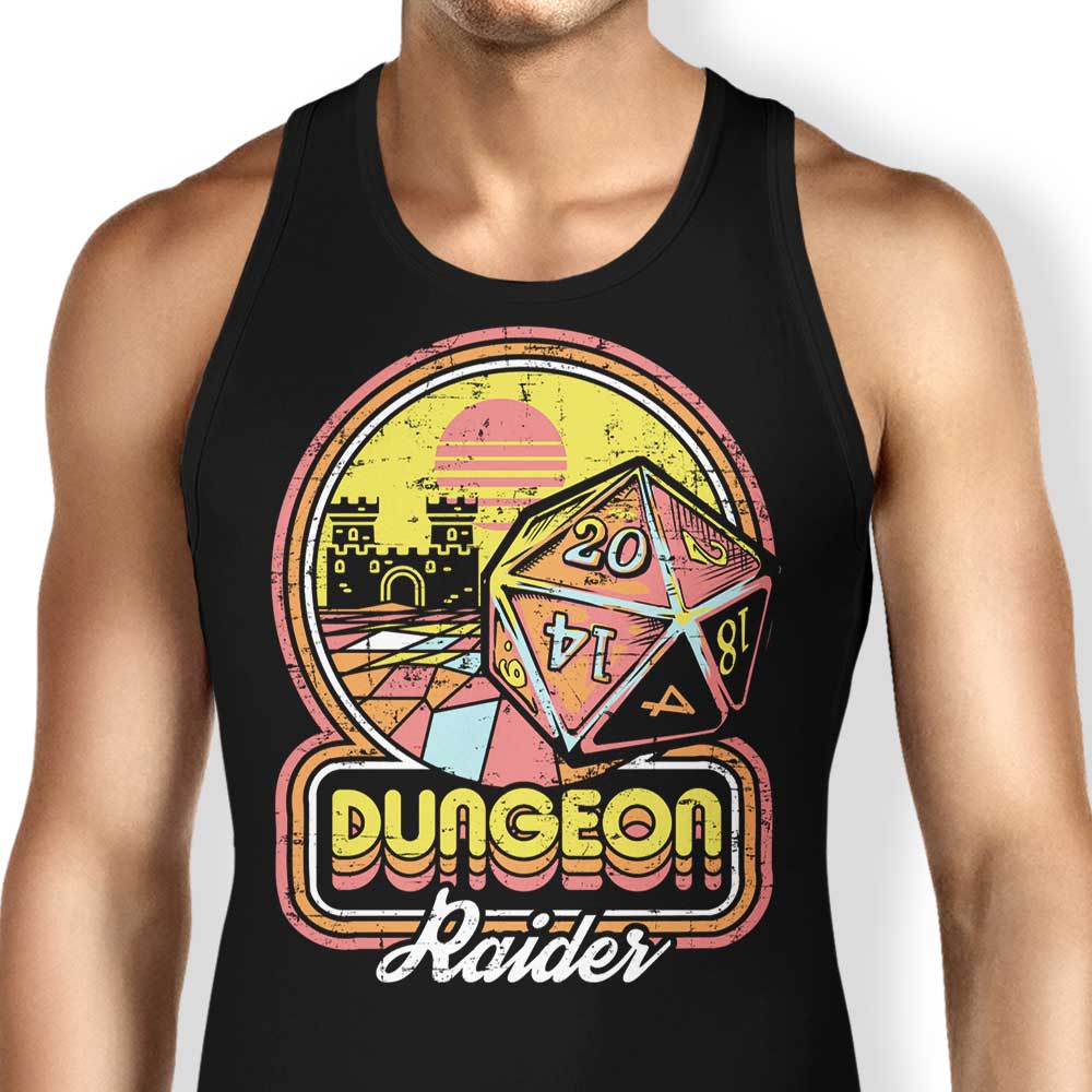 Dungeon Raider Tank Top - Adult & Kids T-Shirts, Sweatshirts & Hoodies apparel design preview 1