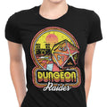 Dungeon Raider Women's Apparel - Adult & Kids T-Shirts, Sweatshirts & Hoodies apparel design preview 1