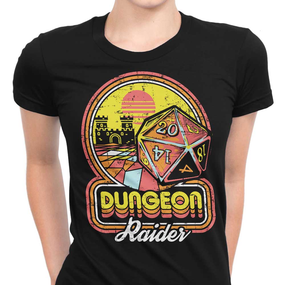 Dungeon Raider Women's Apparel - Adult & Kids T-Shirts, Sweatshirts & Hoodies apparel design preview 1