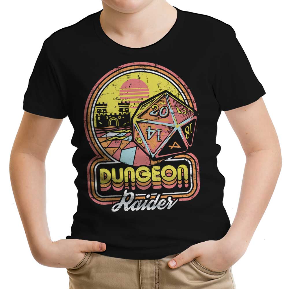Dungeon Raider Youth Apparel - Adult & Kids T-Shirts, Sweatshirts & Hoodies apparel design preview 1