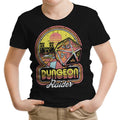 Dungeon Raider Youth Apparel - Adult & Kids T-Shirts, Sweatshirts & Hoodies apparel design preview 1