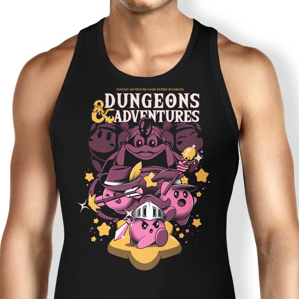Dungeons and Adventures Tank Top - Adult & Kids T-Shirts, Sweatshirts & Hoodies apparel design preview 1