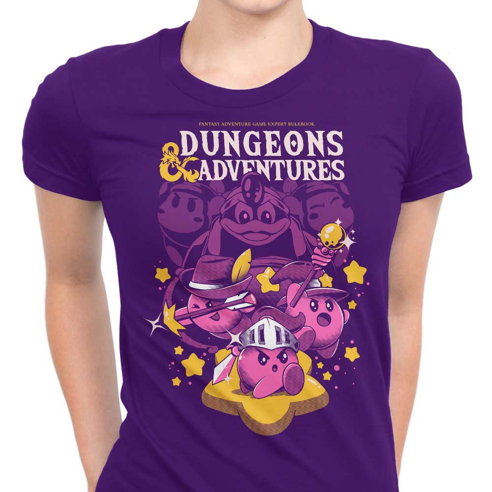 Dungeons and Adventures Women's Apparel - Adult & Kids T-Shirts, Sweatshirts & Hoodies apparel design preview 1