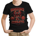 Dungeons and Deadlifts Youth Apparel - Adult & Kids T-Shirts, Sweatshirts & Hoodies apparel design preview 1