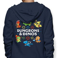 Dungeons and Dinos - Adult & Kids T-Shirts, Sweatshirts & Hoodies apparel design preview 1