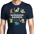 Dungeons and Dinos Men's Apparel - Adult & Kids T-Shirts, Sweatshirts & Hoodies apparel design preview 1