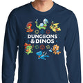 Dungeons and Dinos - Adult & Kids T-Shirts, Sweatshirts & Hoodies apparel design preview 1