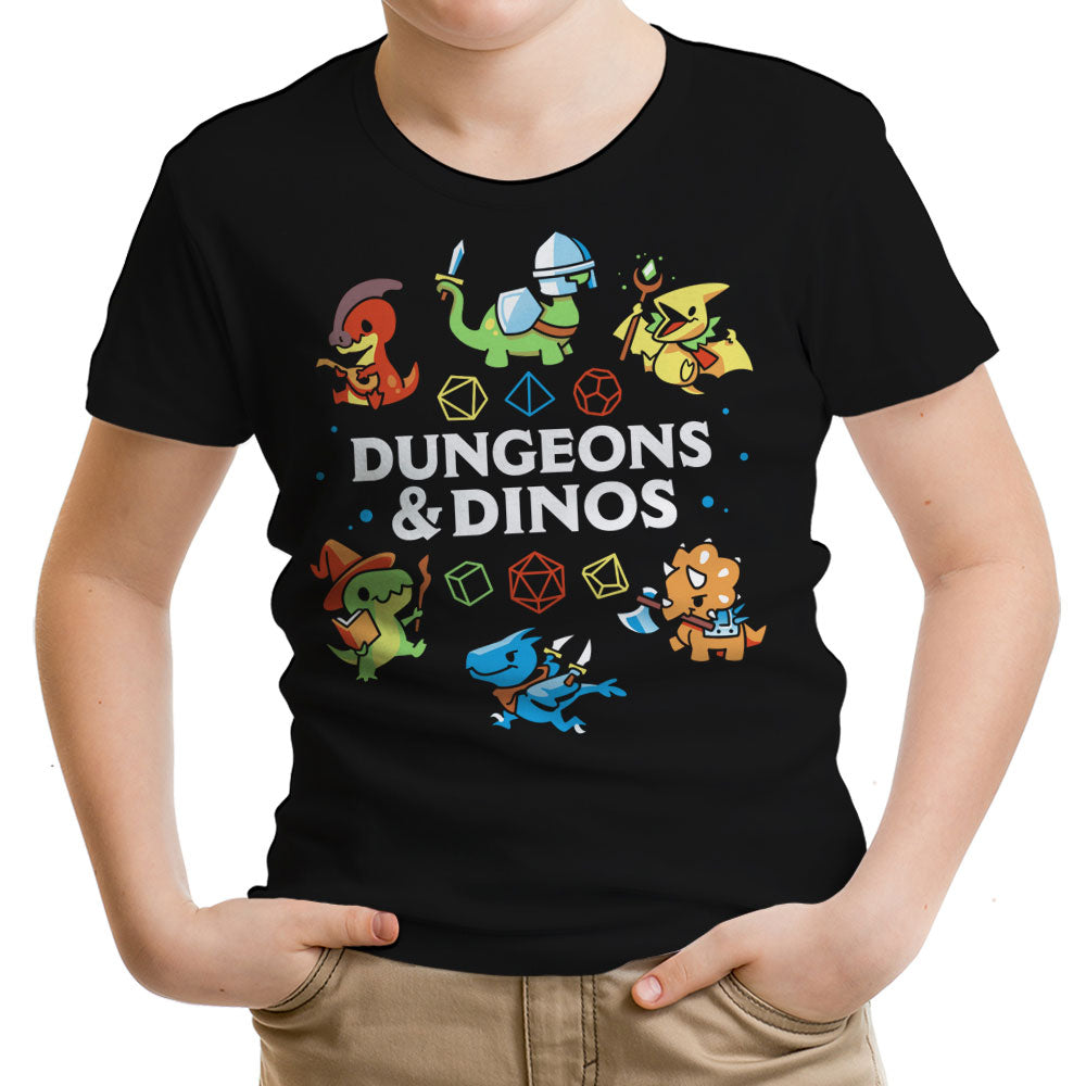 Dungeons and Dinos Youth Apparel - Adult & Kids T-Shirts, Sweatshirts & Hoodies apparel design preview 2