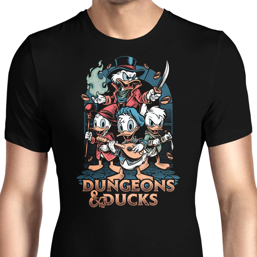 Dungeons and Ducks Men's Apparel - Adult & Kids T-Shirts, Sweatshirts & Hoodies apparel design preview 1