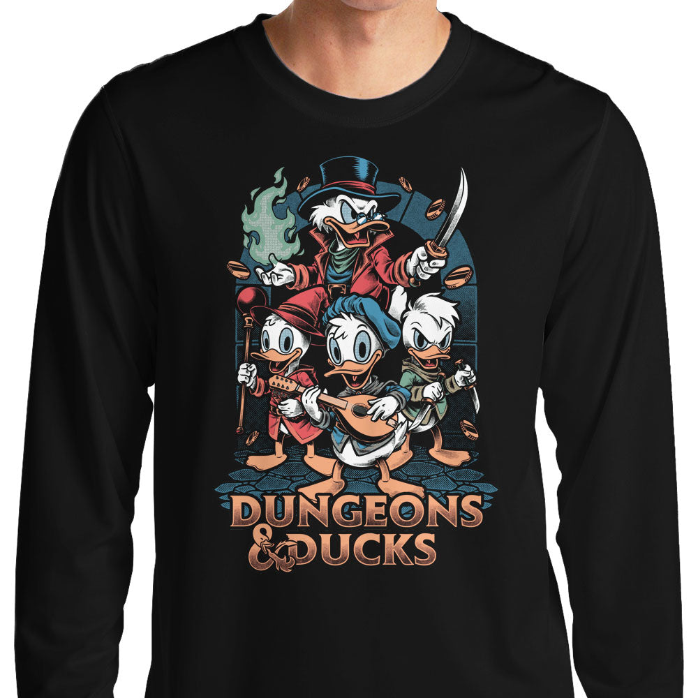 Dungeons and Ducks - Adult & Kids T-Shirts, Sweatshirts & Hoodies apparel design preview 1