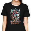 Dungeons and Ducks Women's Apparel - Adult & Kids T-Shirts, Sweatshirts & Hoodies apparel design preview 1
