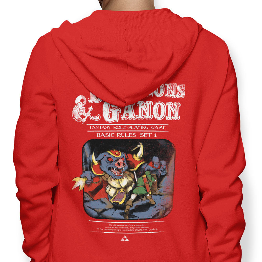 Dungeons and Ganon - Adult & Kids T-Shirts, Sweatshirts & Hoodies apparel design preview 1