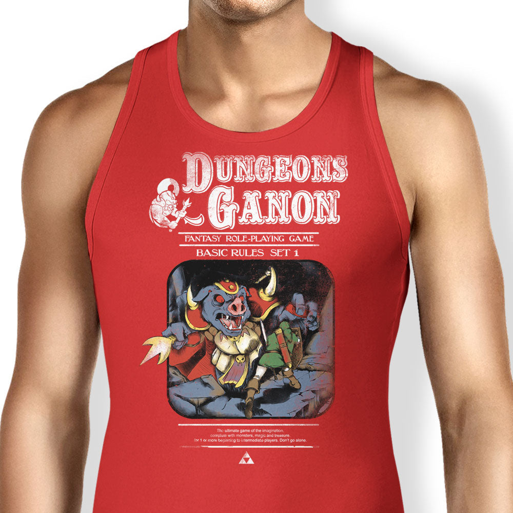 Dungeons and Ganon Tank Top - Adult & Kids T-Shirts, Sweatshirts & Hoodies apparel design preview 1