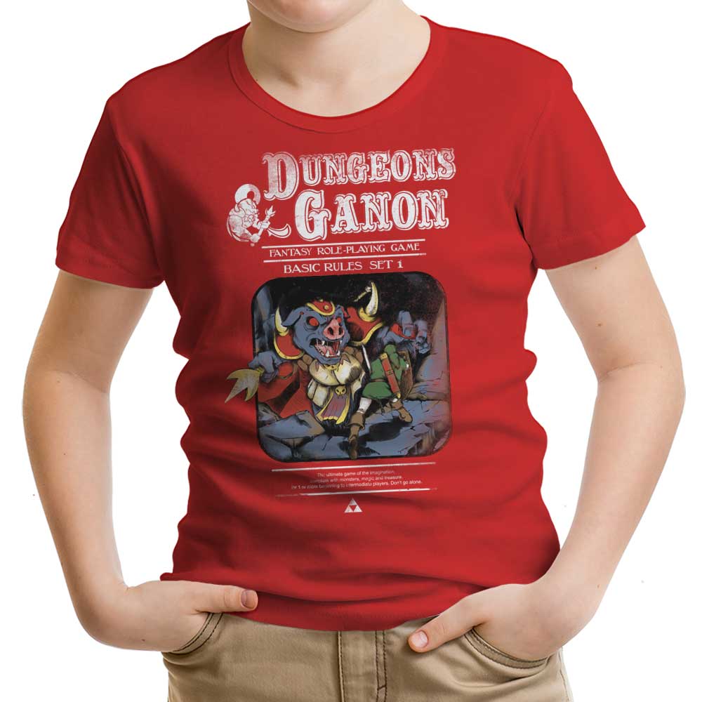 Dungeons and Ganon Youth Apparel - Adult & Kids T-Shirts, Sweatshirts & Hoodies apparel design preview 1