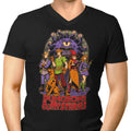Dungeons and Mysteries Men's V-Neck - Adult & Kids T-Shirts, Sweatshirts & Hoodies apparel design preview 1