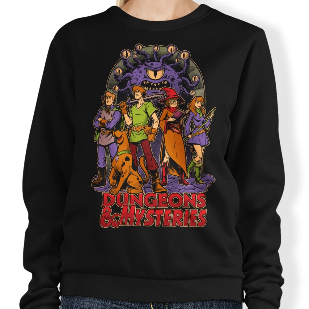 Dungeons and Mysteries - Adult & Kids T-Shirts, Sweatshirts & Hoodies apparel design preview 1