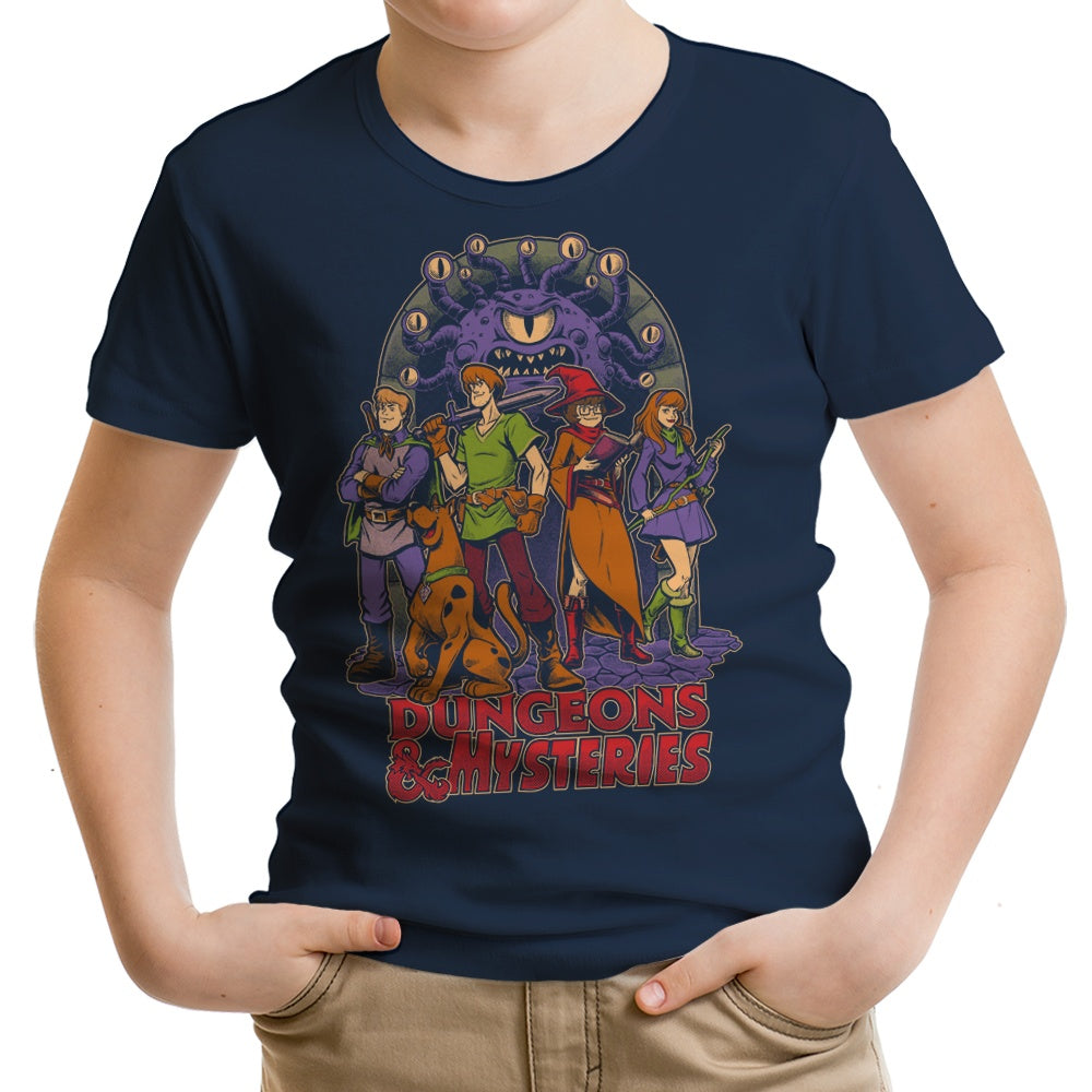 Dungeons and Mysteries Youth Apparel - Adult & Kids T-Shirts, Sweatshirts & Hoodies apparel design preview 2