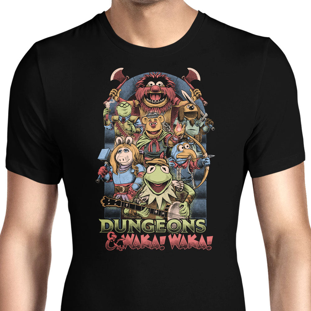 Dungeons and Waka Men's Apparel - Adult & Kids T-Shirts, Sweatshirts & Hoodies apparel design preview 1