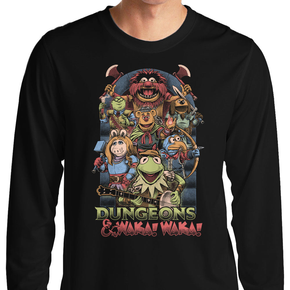 Dungeons and Waka - Adult & Kids T-Shirts, Sweatshirts & Hoodies apparel design preview 1