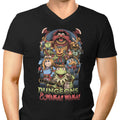 Dungeons and Waka Men's V-Neck - Adult & Kids T-Shirts, Sweatshirts & Hoodies apparel design preview 1