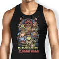 Dungeons and Waka Tank Top - Adult & Kids T-Shirts, Sweatshirts & Hoodies apparel design preview 1