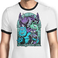 Dungeons Inc Ringer - Adult & Kids T-Shirts, Sweatshirts & Hoodies apparel design preview 1