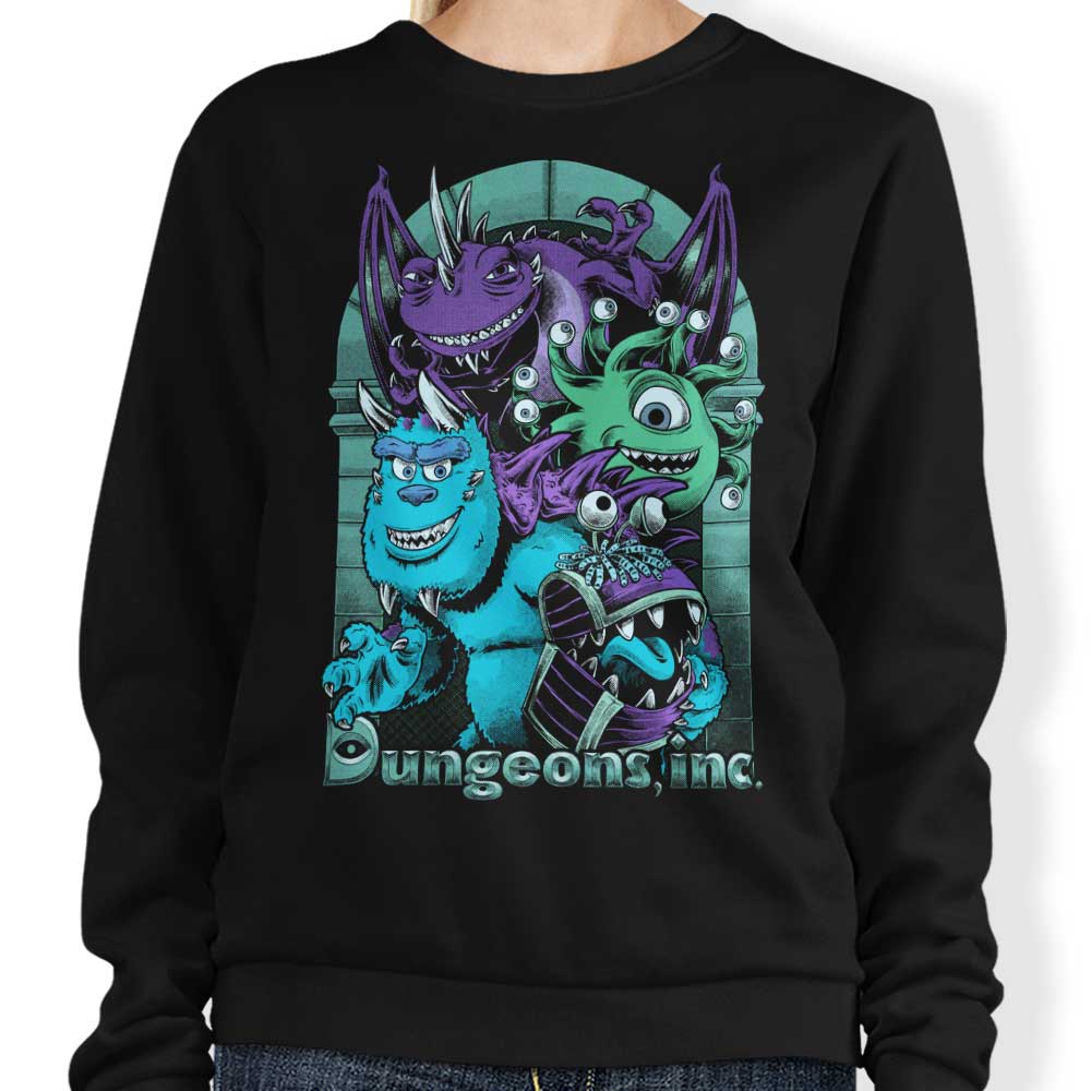 Dungeons Inc - Adult & Kids T-Shirts, Sweatshirts & Hoodies apparel design preview 1