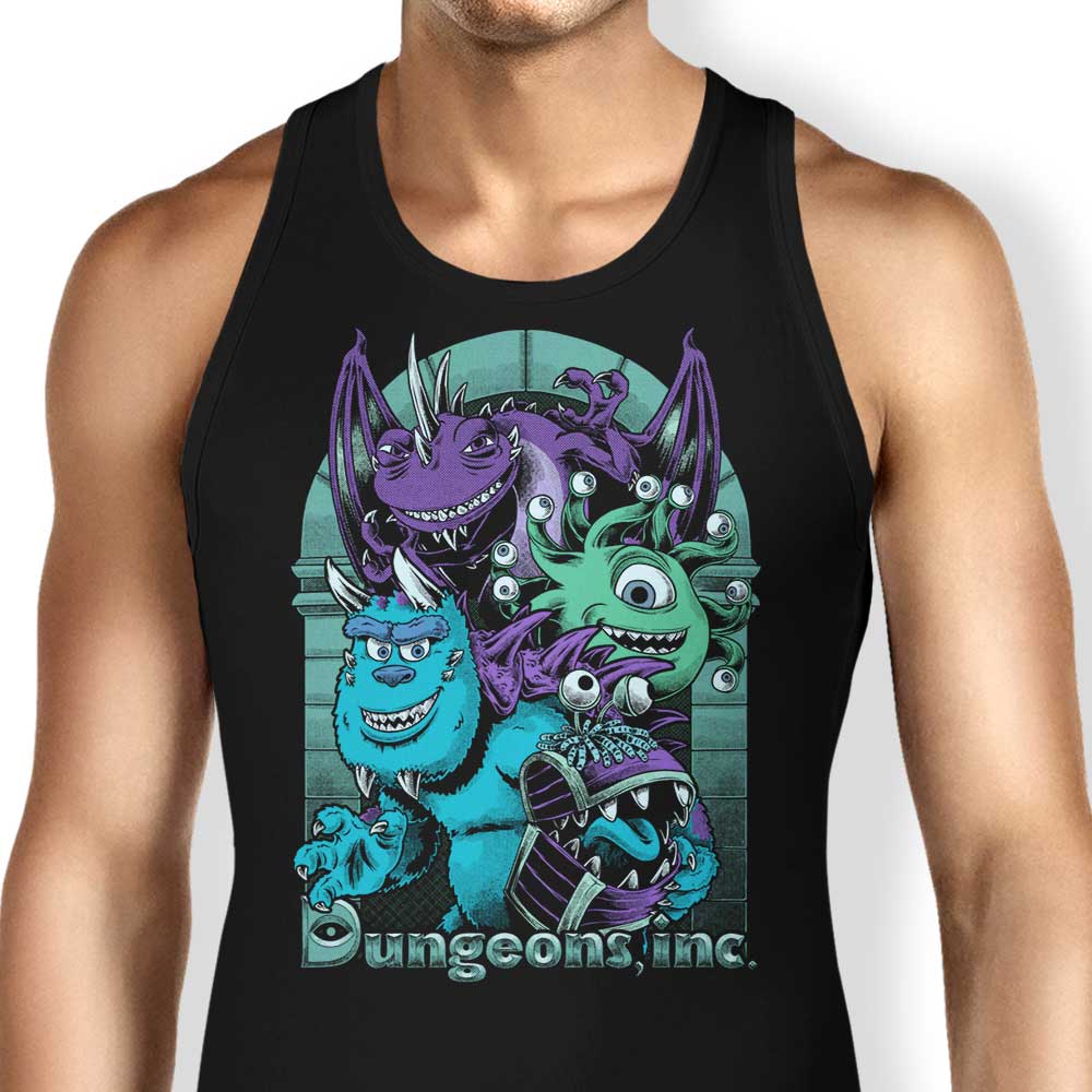 Dungeons Inc Tank Top - Adult & Kids T-Shirts, Sweatshirts & Hoodies apparel design preview 1