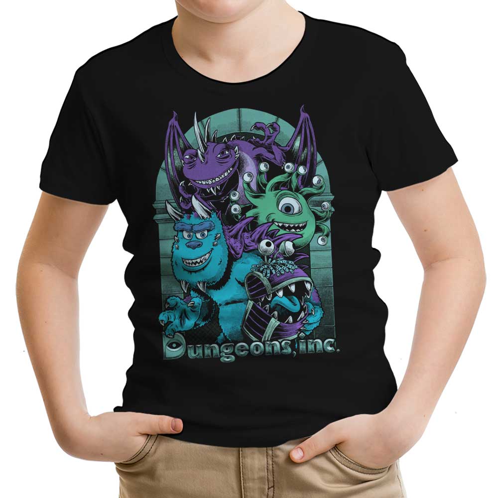Dungeons Inc Youth Apparel - Adult & Kids T-Shirts, Sweatshirts & Hoodies apparel design preview 1