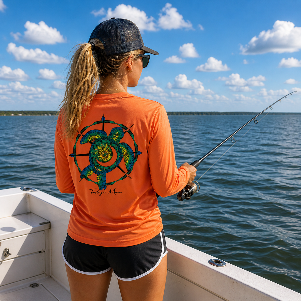 Southern Attitude Tortuga Moon Turtle Unisex Sport - Adult & Kids T-Shirts, Sweatshirts & Hoodies apparel design preview 1