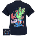 Girlie Girl Originals Preppy Red Wild and Blue USA - Adult & Kids T-Shirts, Sweatshirts & Hoodies apparel design preview 1