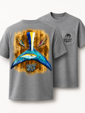 Gotta Kill It To Grill Tuna Tail Unisex Pocket - Adult & Kids T-Shirts, Sweatshirts & Hoodies apparel design preview 1