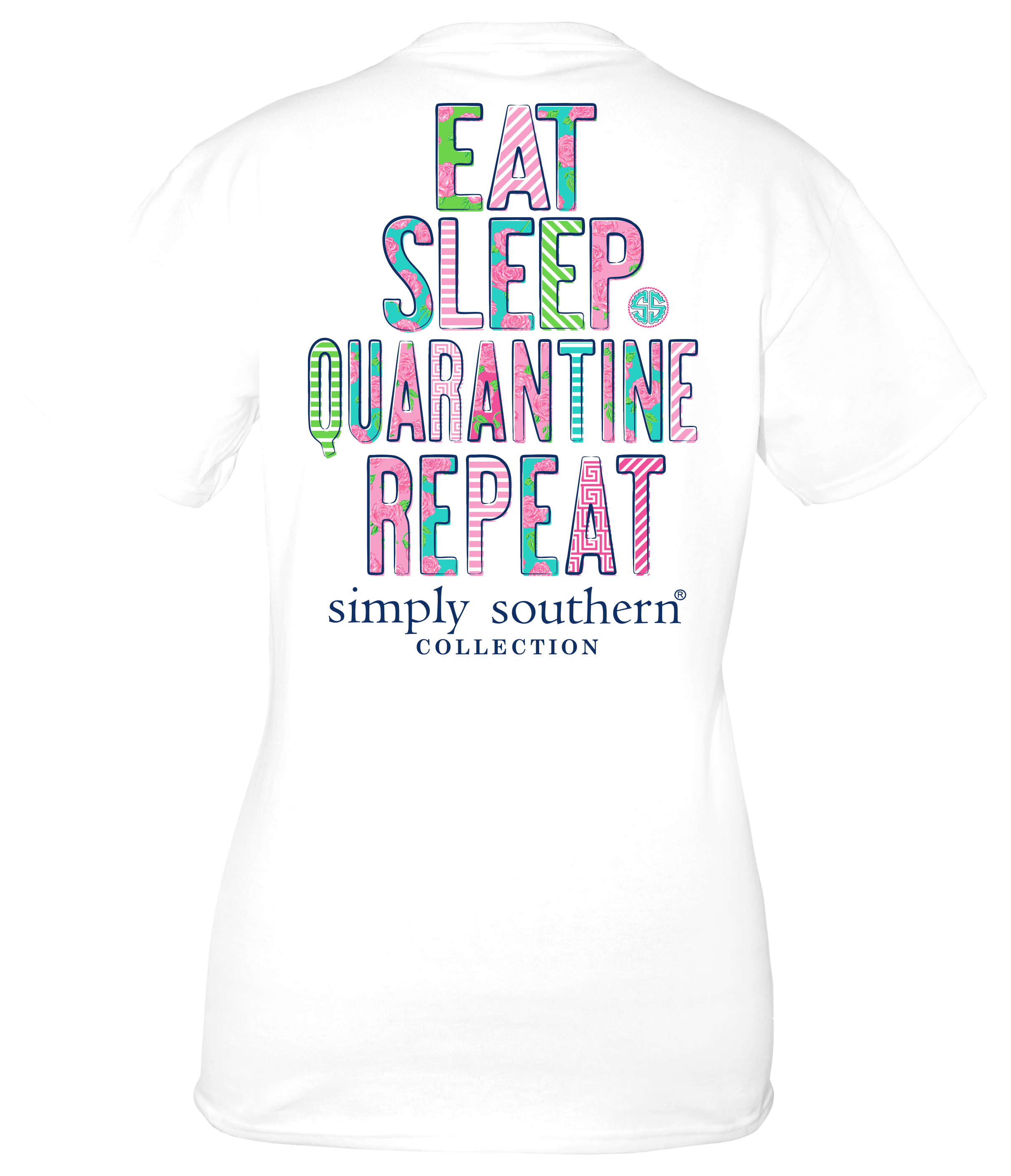 SALE Simply Southern Collection Quarantine Repeat - Adult & Kids T-Shirts, Sweatshirts & Hoodies apparel design preview 2