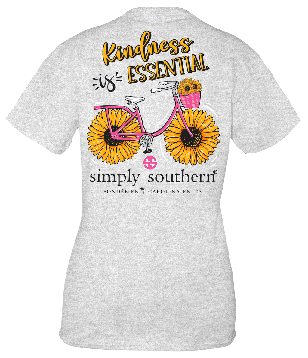 SALE Simply Southern Kindness Is Essential Sunflower - Adult & Kids T-Shirts, Sweatshirts & Hoodies apparel design preview 2