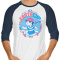 Earth Cup 3/4 Sleeve Raglan - Adult & Kids T-Shirts, Sweatshirts & Hoodies apparel design preview 1