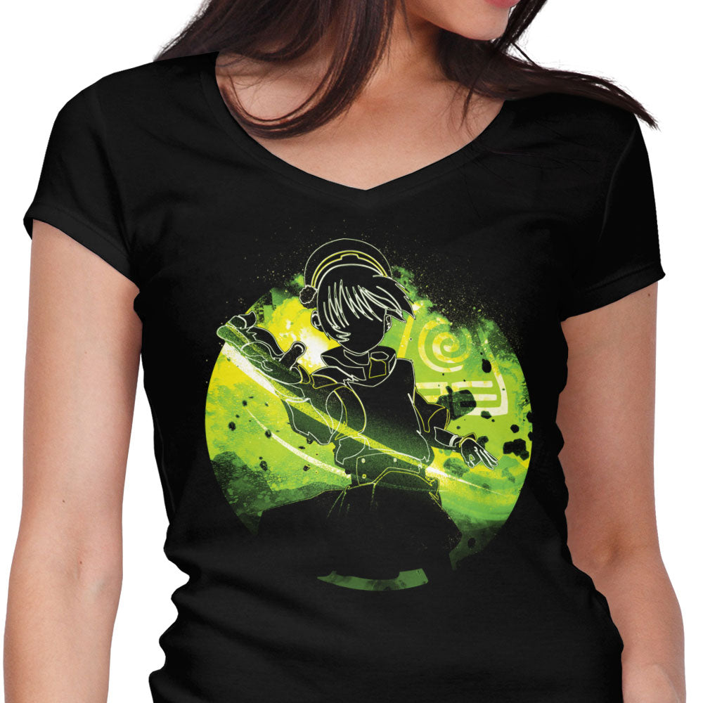 Earth Soul Women's V-Neck - Adult & Kids T-Shirts, Sweatshirts & Hoodies apparel design preview 1