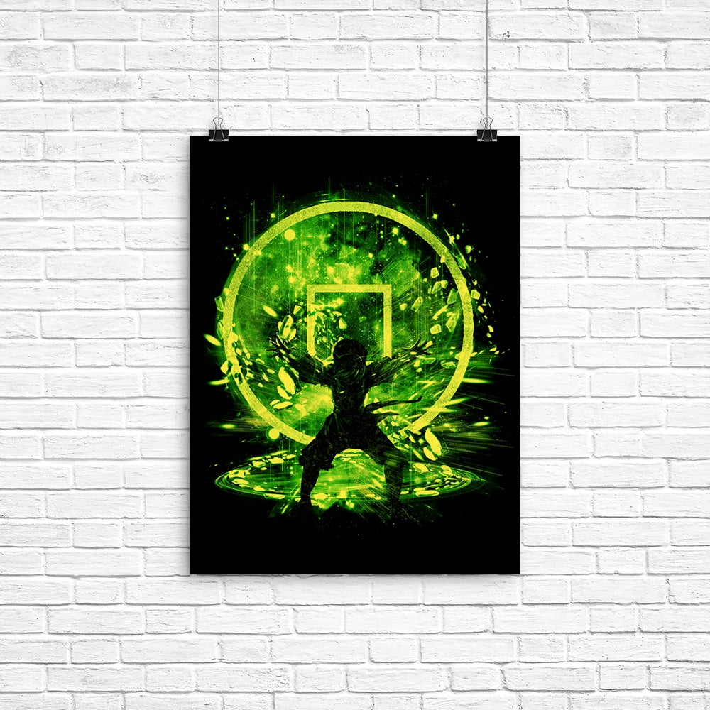 Earth Storm Poster - Adult & Kids T-Shirts, Sweatshirts & Hoodies apparel design preview 1