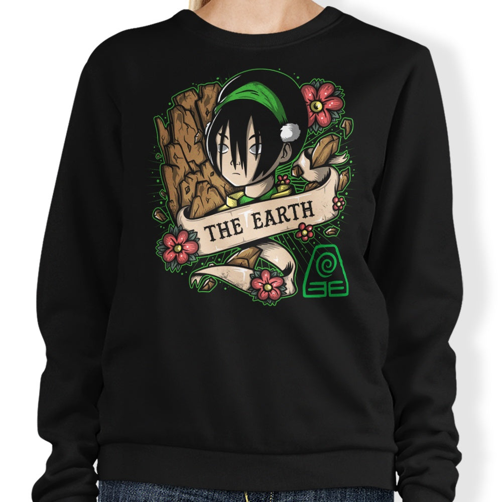 Earth Tattoo - Adult & Kids T-Shirts, Sweatshirts & Hoodies apparel design preview 1