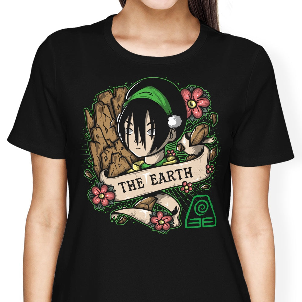 Earth Tattoo Women's Apparel - Adult & Kids T-Shirts, Sweatshirts & Hoodies apparel design preview 2