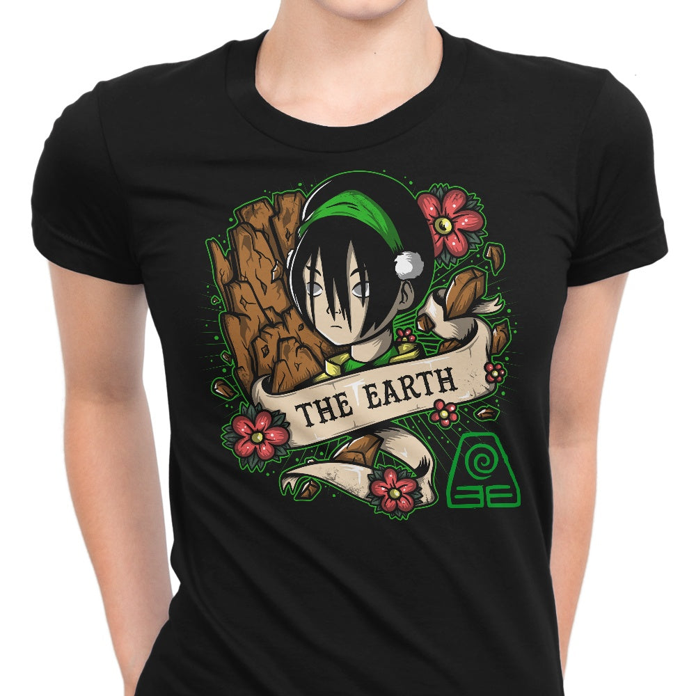 Earth Tattoo Women's Apparel - Adult & Kids T-Shirts, Sweatshirts & Hoodies apparel design preview 1